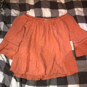 off the shoulder blouse